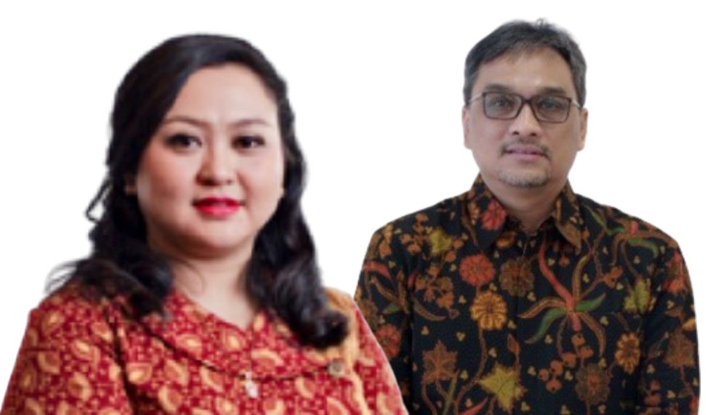Ira Rakhmawati dan Iman Pribadi, Direktur dan Dirut PT Usaha Pembiayaan Reliance Indonesia.